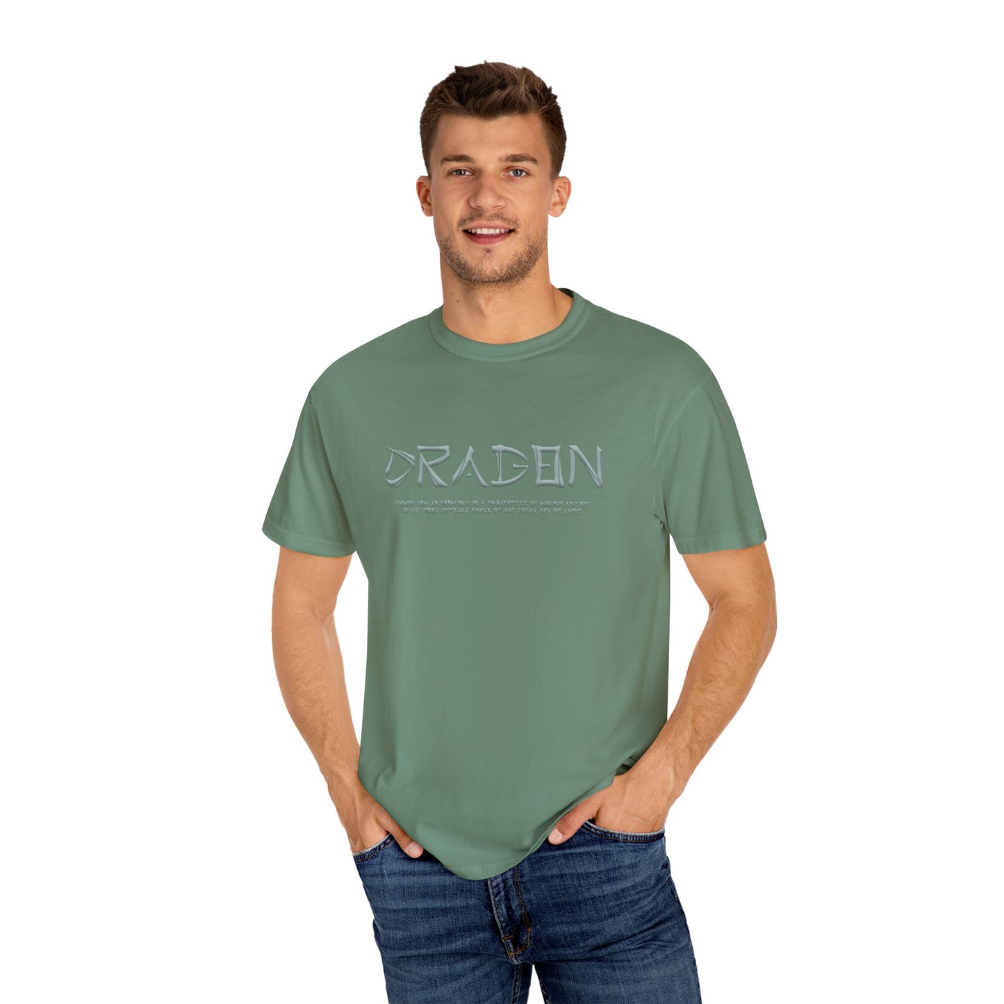 Unisex Garment-Dyed T-shirt - Dragon