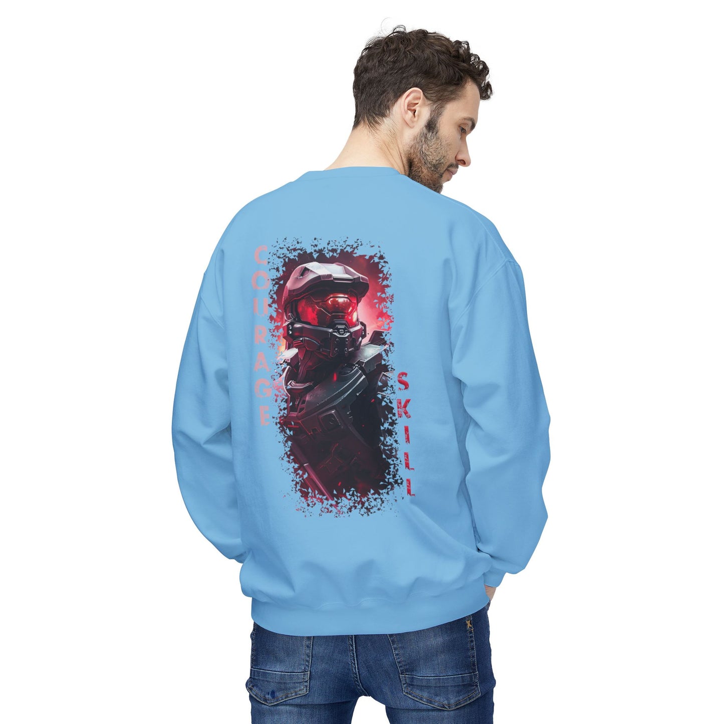 Unisex Midweight Softstyle Fleece Crewneck Sweatshirt - Master