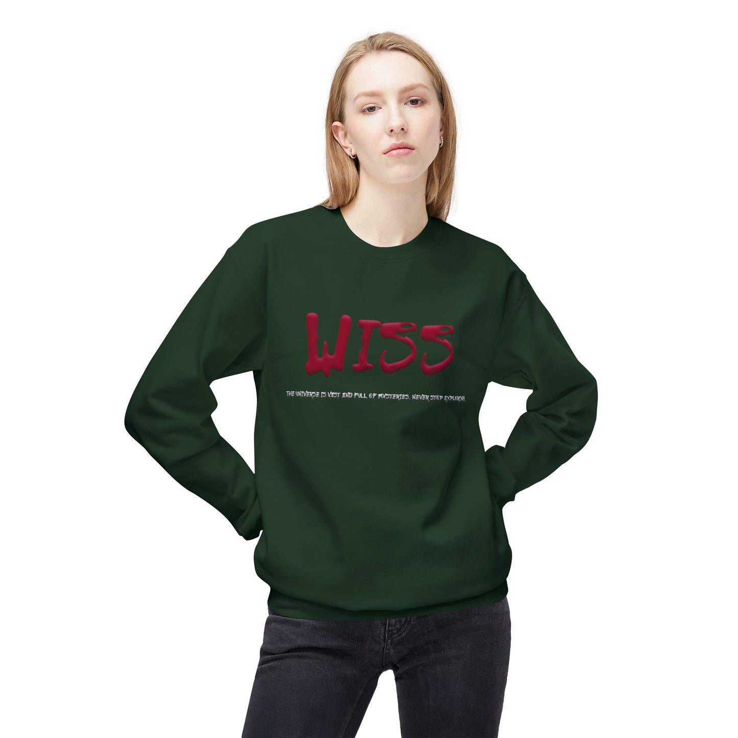 Unisex Midweight Softstyle Fleece Crewneck Sweatshirt - Wiss