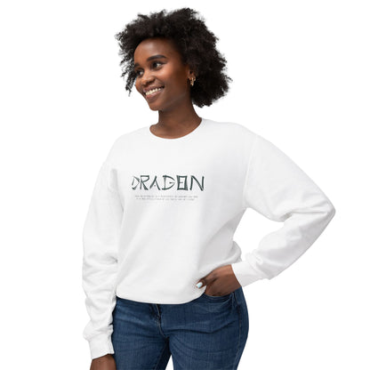 Unisex Lightweight Crewneck Sweatshirt - Dragon