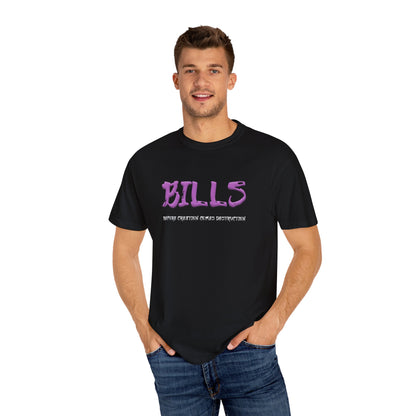 Unisex Garment-Dyed T-shirt - Bills
