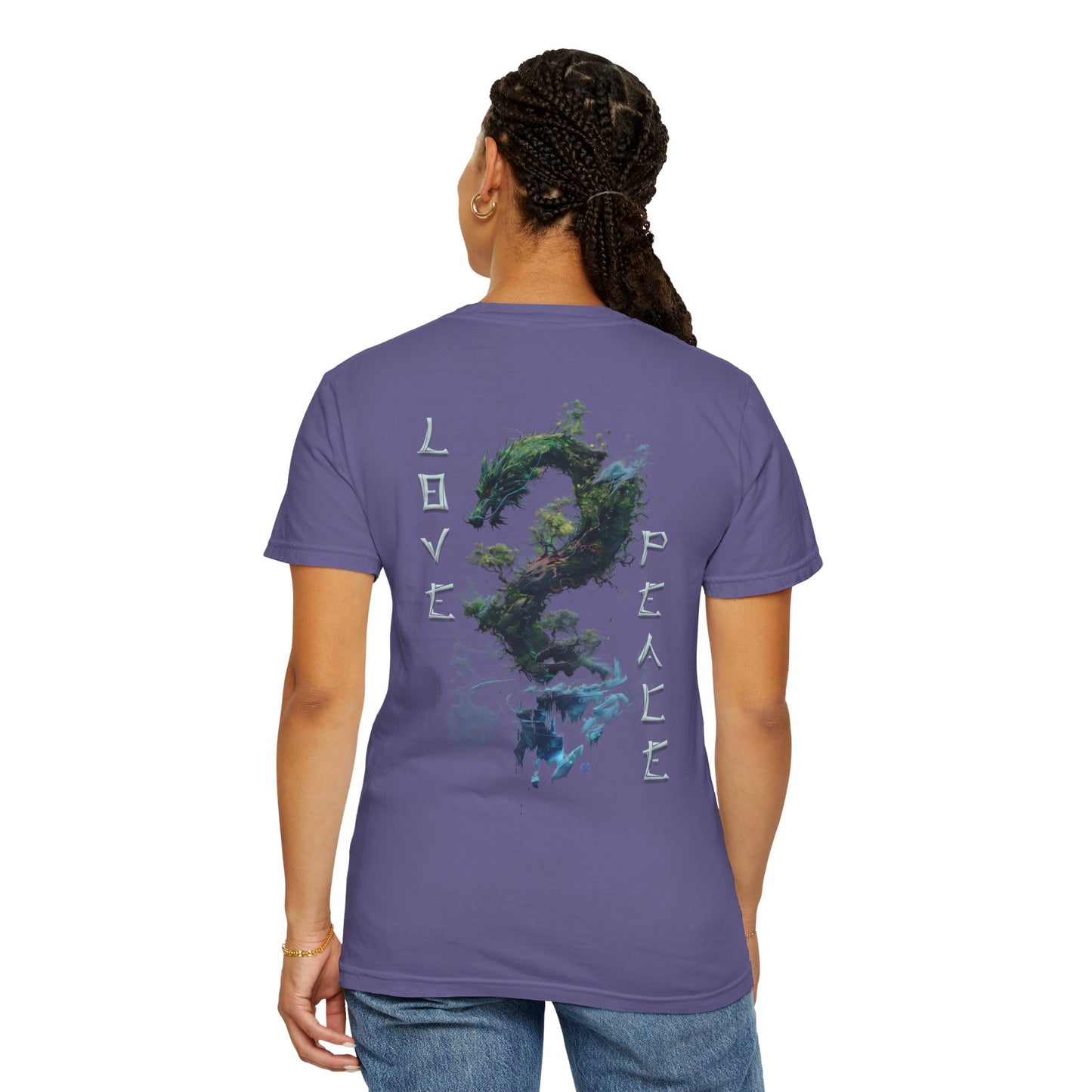 Unisex Garment-Dyed T-shirt - Dragon