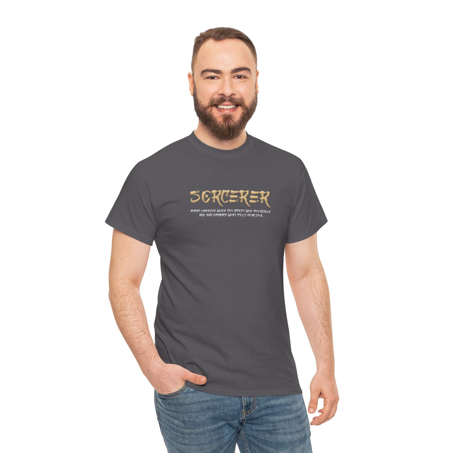 Unisex Heavy Cotton Tee - Sorcerer
