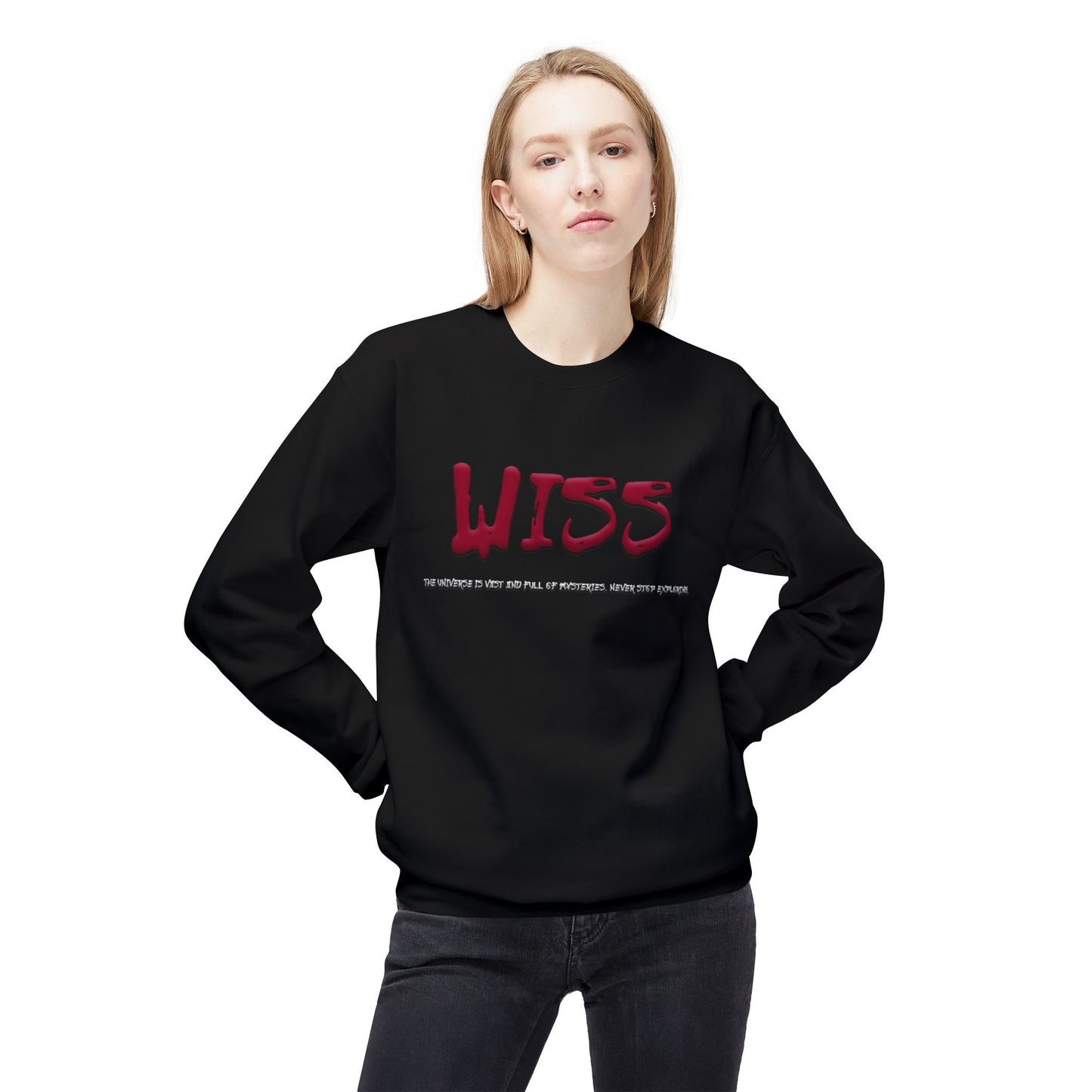 Unisex Midweight Softstyle Fleece Crewneck Sweatshirt - Wiss