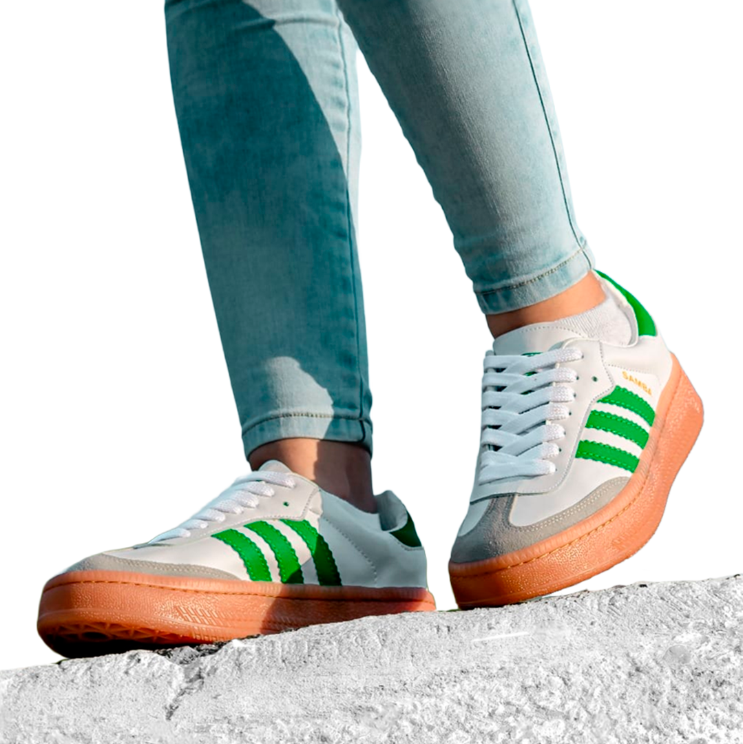 TENIS ADIDAS SAMBA SUELA ALTA DAMA