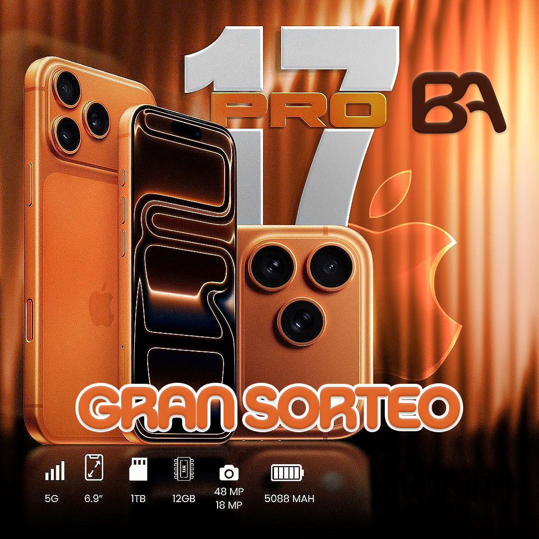Participa por un iPhone 17 Pro Max