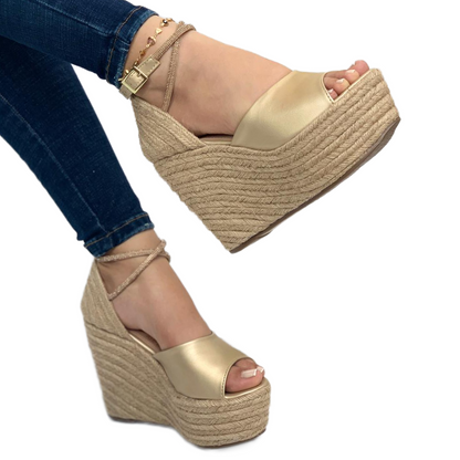SANDALIAS DE PLATAFORMA ALTA