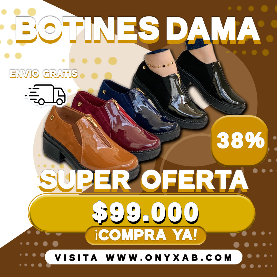 BOTIN OXFORD MAFALDA DAMA