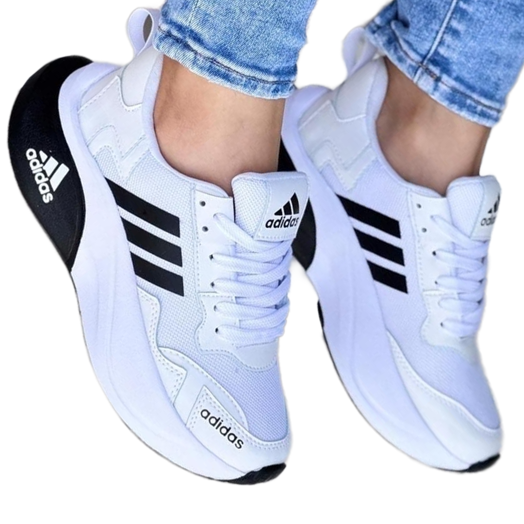 TENIS ADIDAS BOUNCE BLANCO DAMA