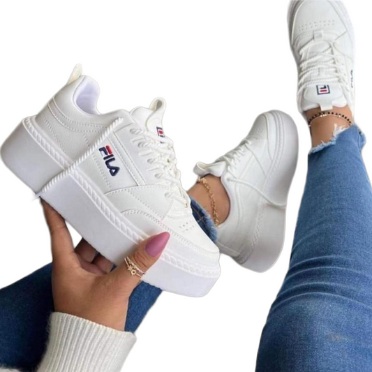 TENIS FILA SUELA ALTA DAMA