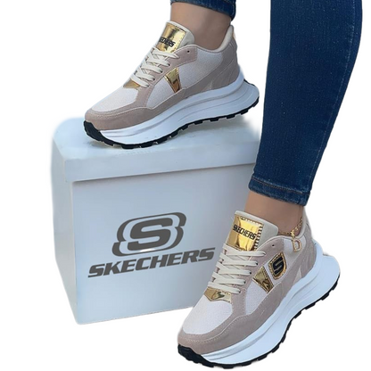 TENIS SKECHER TRACTOR DAMA