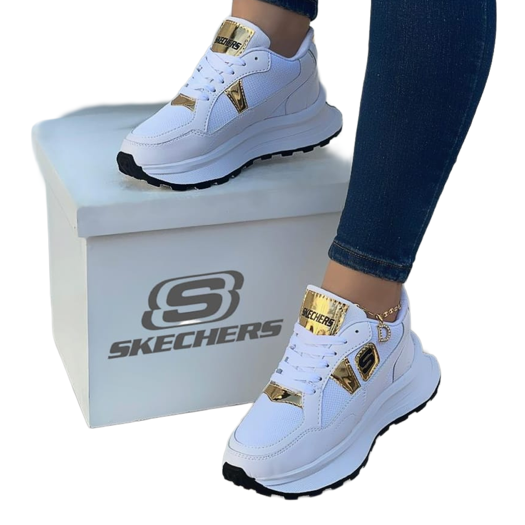 TENIS SKECHER TRACTOR DAMA