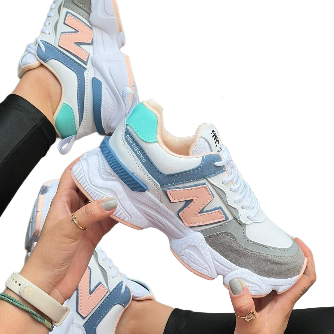 TENIS NEW BALANCE TRACTOR DAMA